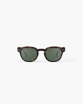 #C SUN Tortoise Green Lenses