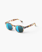 #C SUN Blue Tortoise Mirror