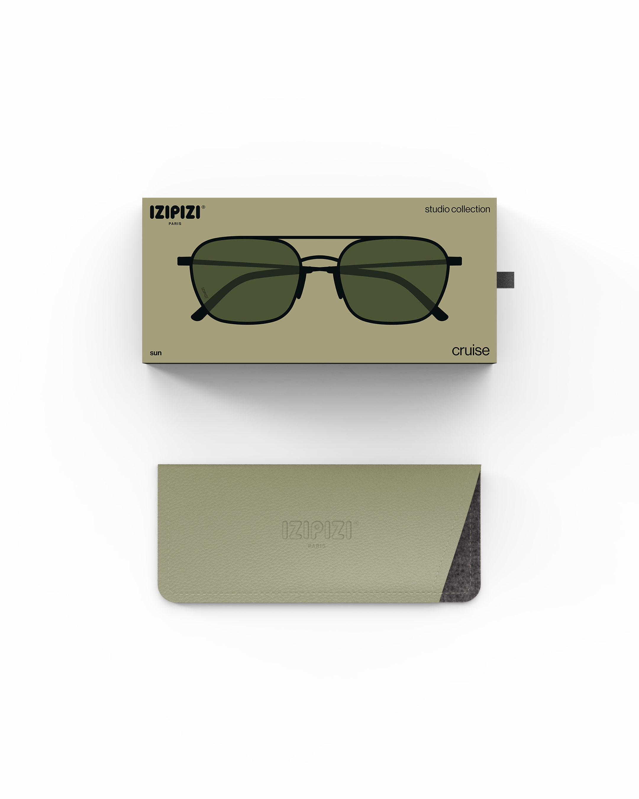 CRUISE Black Green lenses