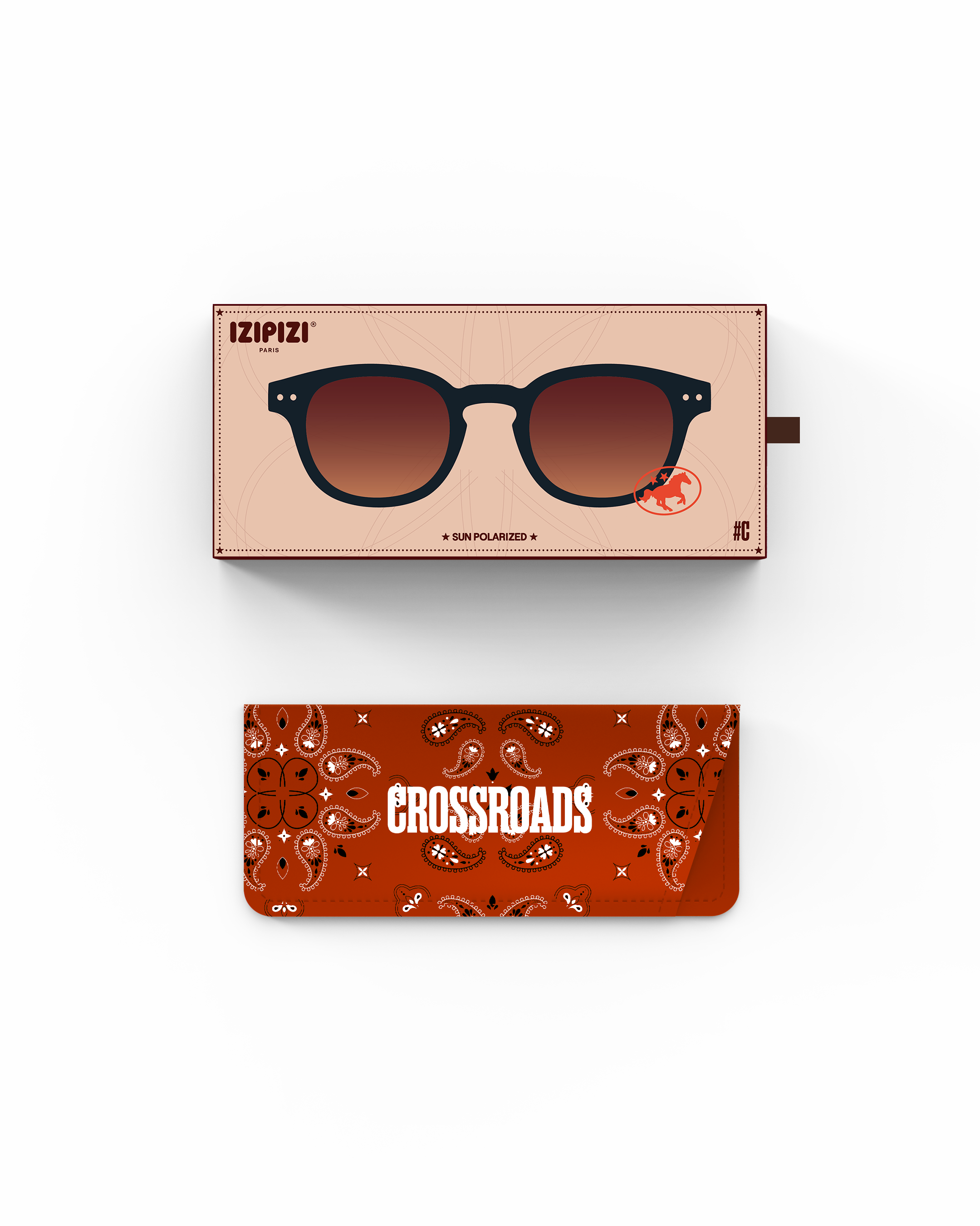 #C SUN Black Road Polarized